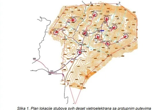 vjetropark na Vlašiću