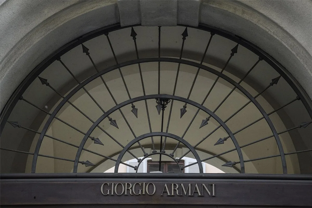Giorgio Armani a P