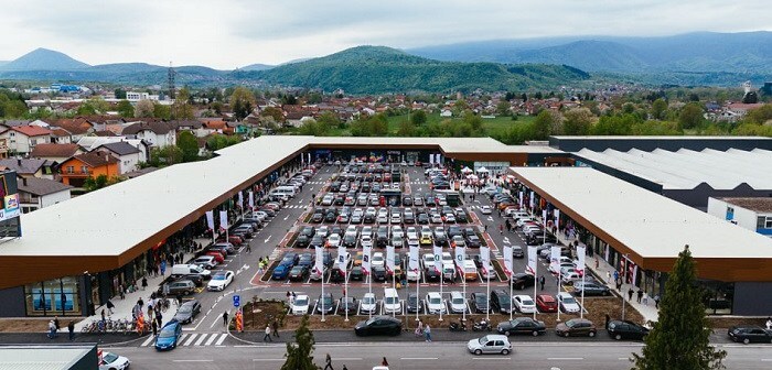 Bihać Bisce park Retail park