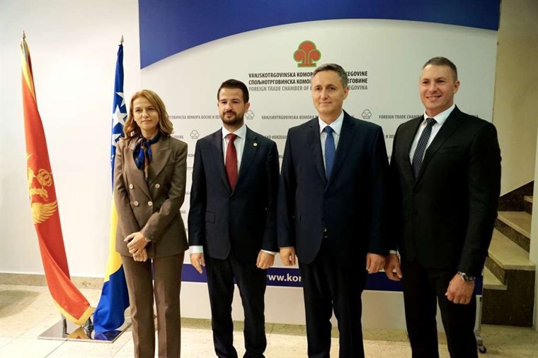Jakov Milatović denis becirovic privredna komora Foto: federalna.ba