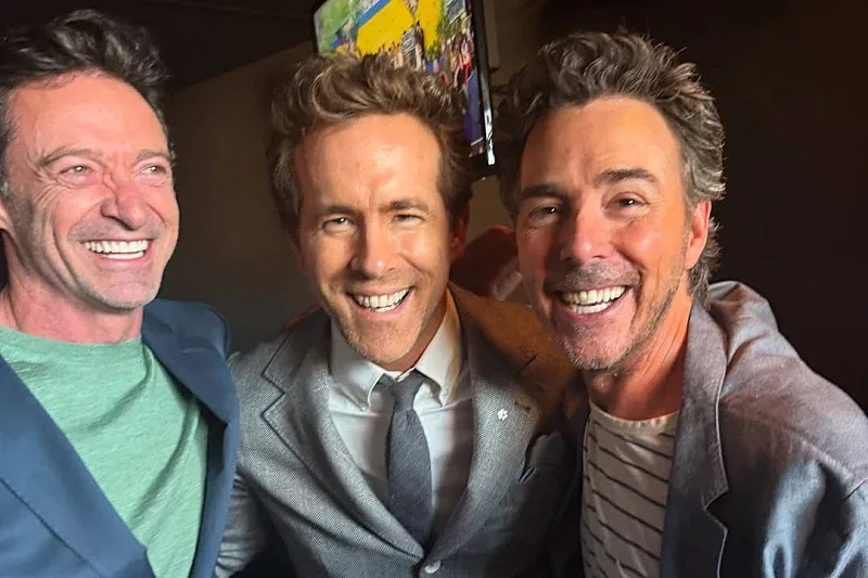 Hugh Jackman Ryan Reynolds Shawn Levy