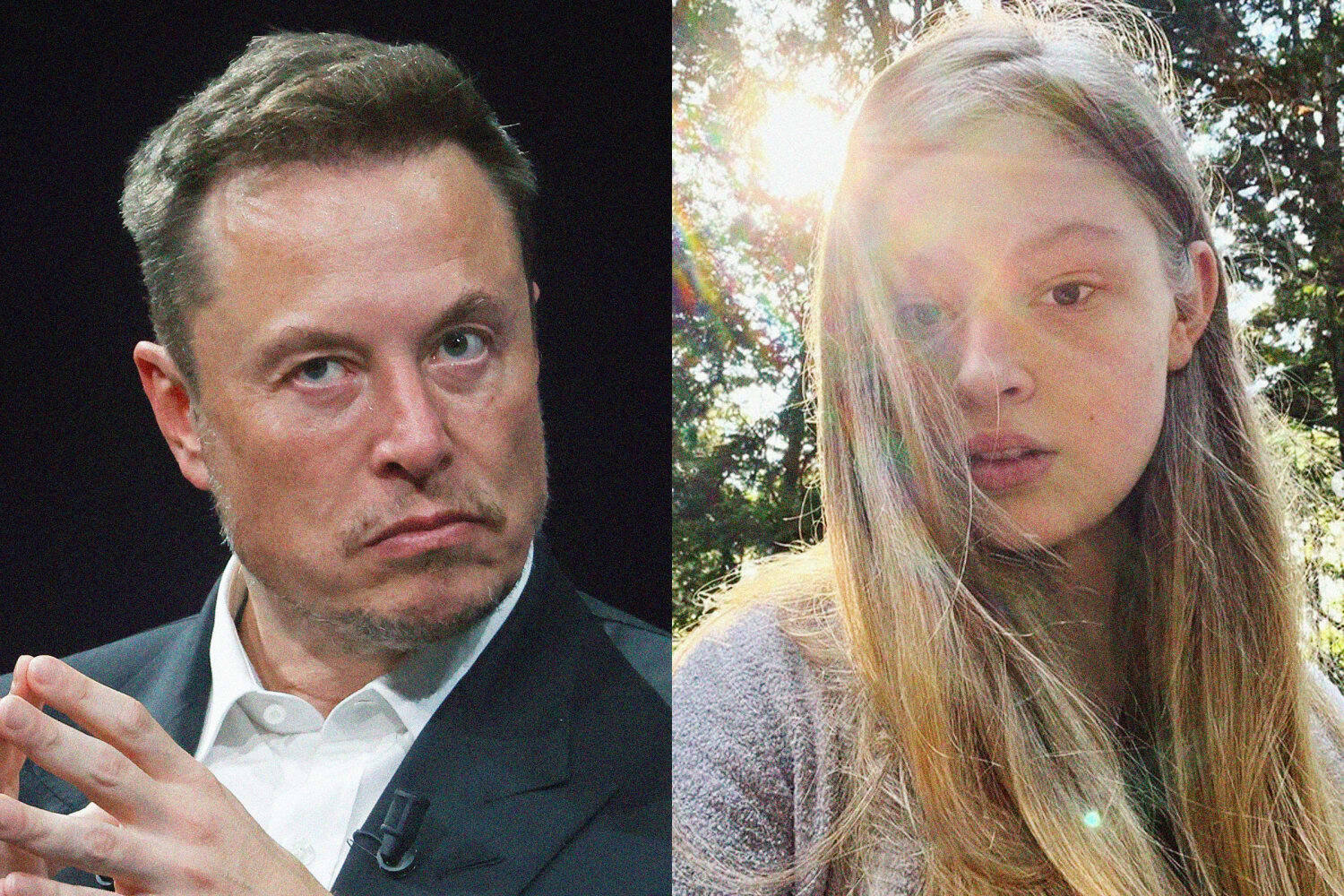 Vivian Jenna Wilson i Elon Musk