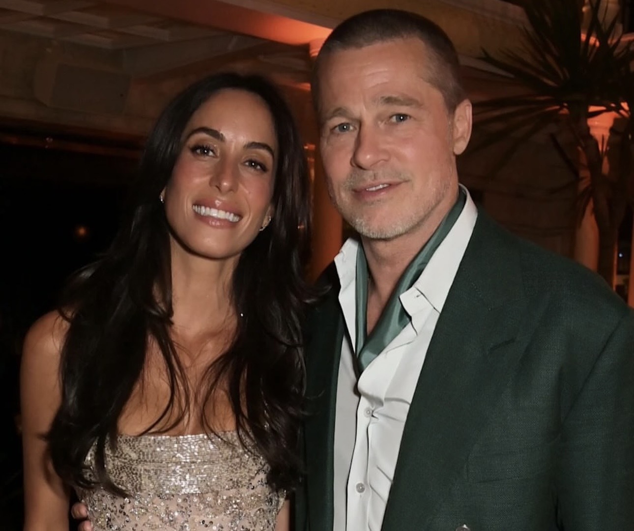 Brad Pitt i Ines de Ramon