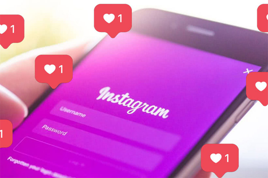 Instagram ilustracija