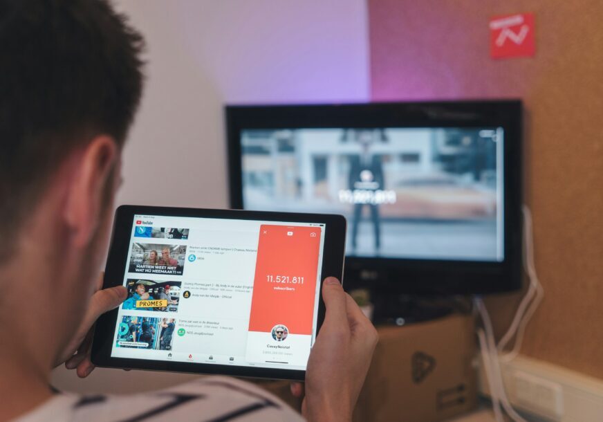Youtube ekran mobitel tablet tv 872x610