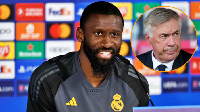 Antonio Rudiger Carlo Ancelotti
