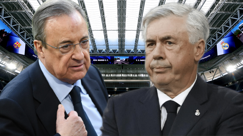 Carlo Ancelotti Florentino Perez