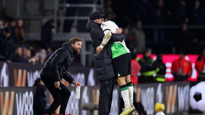 Wataru Endo Jurgen Klopp