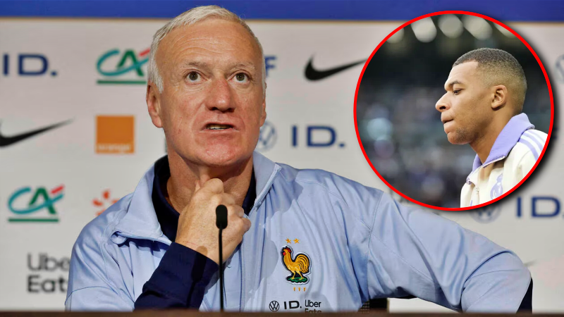 Kylian Mbappé Didier Deschamps