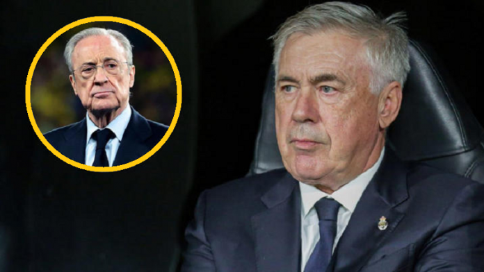 Florentino Perez Carlo Ancelotti