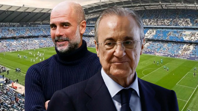 Pep Guardiola Florentino Perez