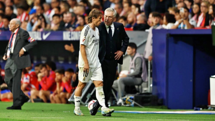 Carlo Ancelotti Luka Modrić