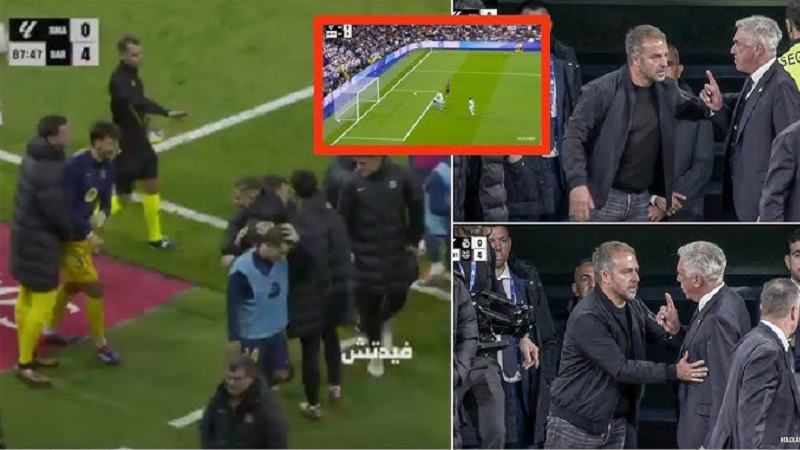 Carlo Ancelotti Hansi Flick