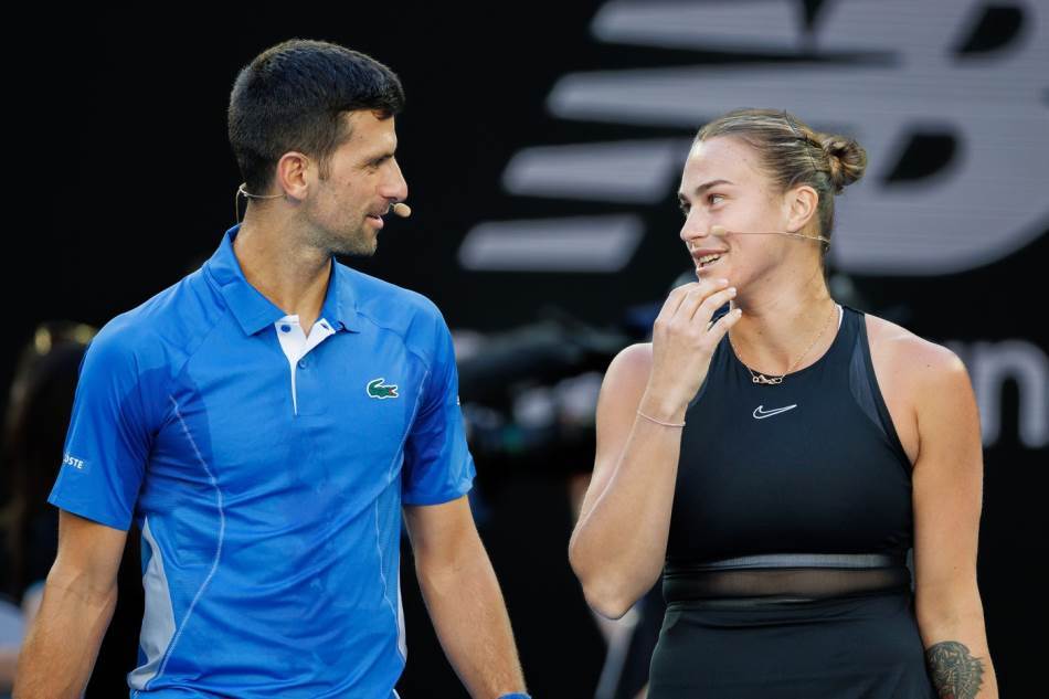 Arina Sabalenka i Novak Djokovic