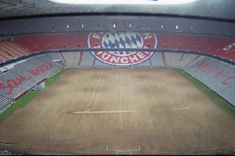 Bayern Minhen Allianz Arena bez travnjaka