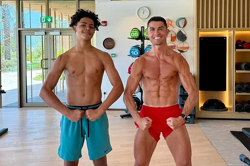 Cristiano Ronaldo Cristiano Ronaldo junior