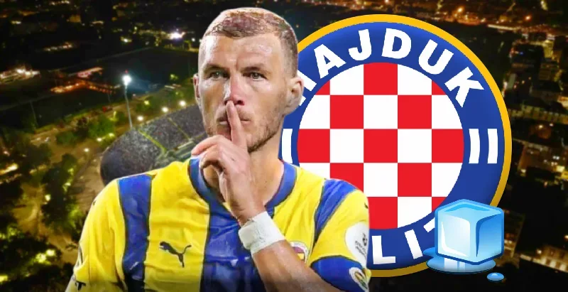 Edin Dzeko Hajduk png
