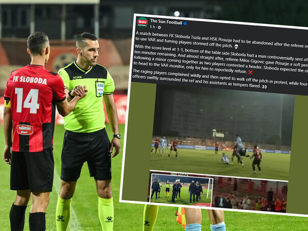 fk sloboda Engleski Sun pisao o Gigovicevoj sramoti na Tusnju
