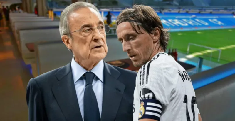Florentino Perez Luka Modric