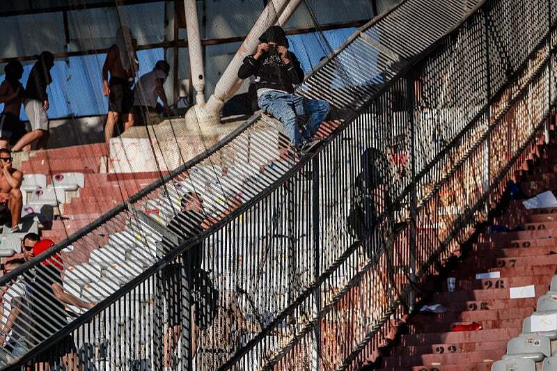 Torcida HNK Hajduk Haos u Splitu i nakon derbija