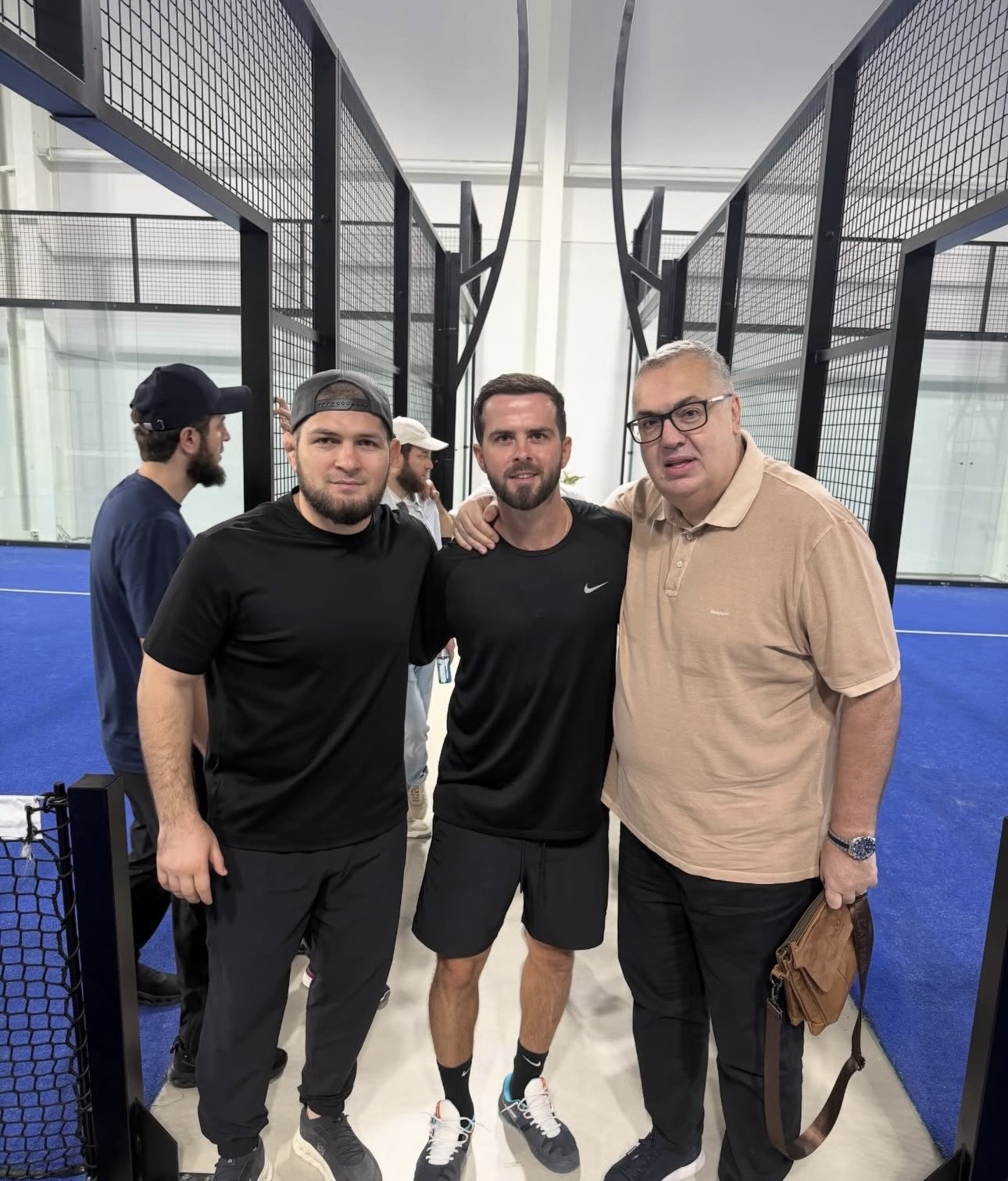 Topalbećirević sa Pjanićem i Nurmagomedovom