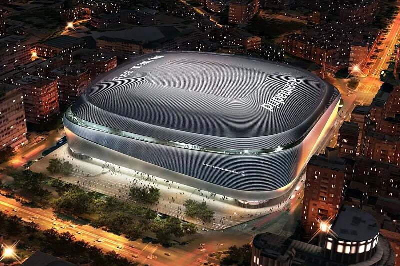 Real Madrid Stadion Santiago Bernabeu