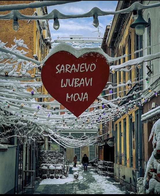 sarajevo snijeg X