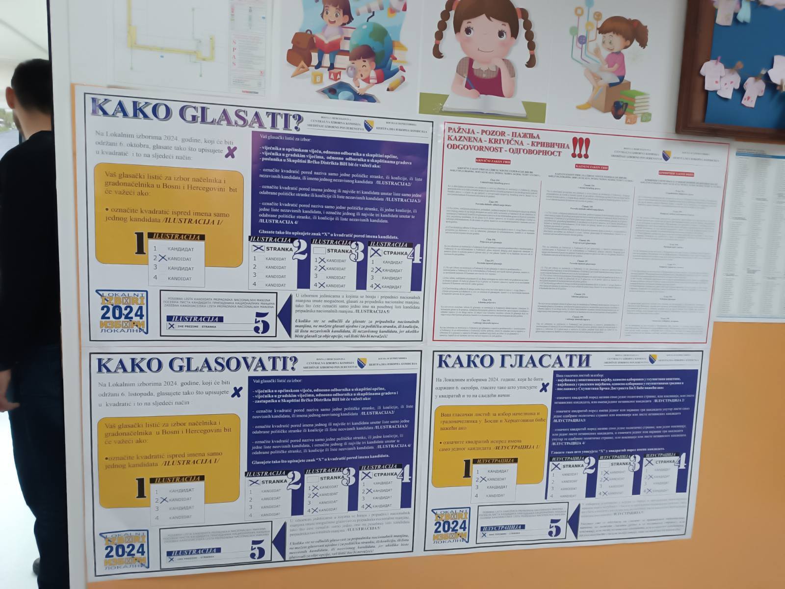 Izbori lokalni 2024 glasanje brijsece foto etto.ba Briješće 2