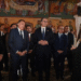 Aleksandar Vučić i dodik sa srbima u mostaru  Foto: Instagram