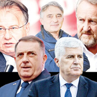 Milorad dodik dragan covic nermin niksic zeljko komsic bakir izetbegovic