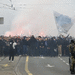 Manijaci u korteu krenuli ka Kosevu 04