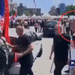 Vladimir Mandić Srbijanski rukometas snimljen kako sutira studenta na protestu u Beogradu