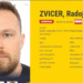 Radoje Zvicer na Interpolovoj crvenoj potjernici