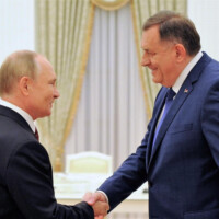 Vladimir Putin Milorad Dodik