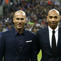 Zinedine zidane thierry henry