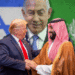 Donald trump Benjamin Netanyahu mohammed bin salman