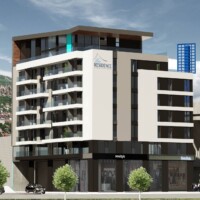 Blue residence