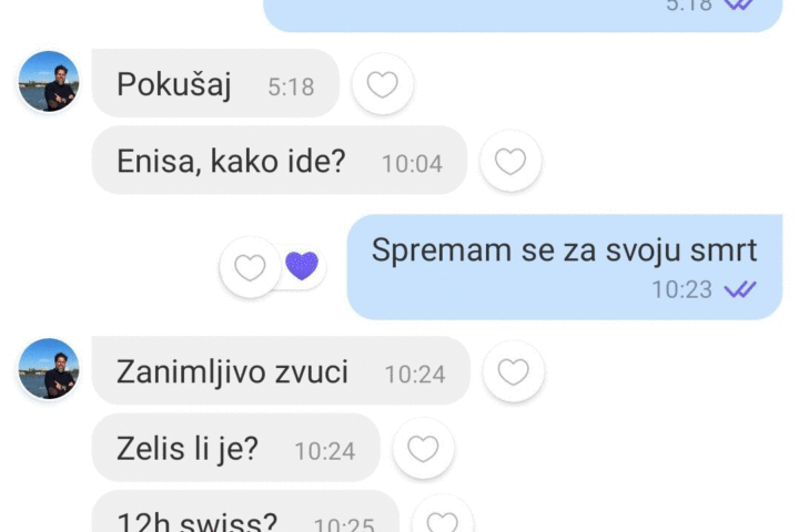 Edin tule poruke zeni
