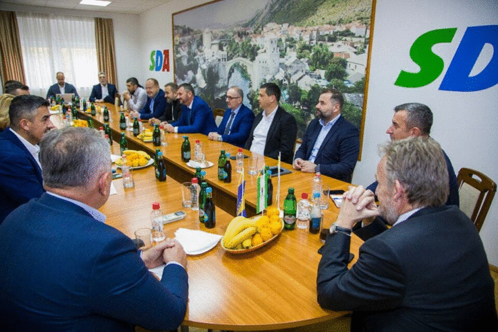 Bakir Izetbegovic Mostar/ SDA