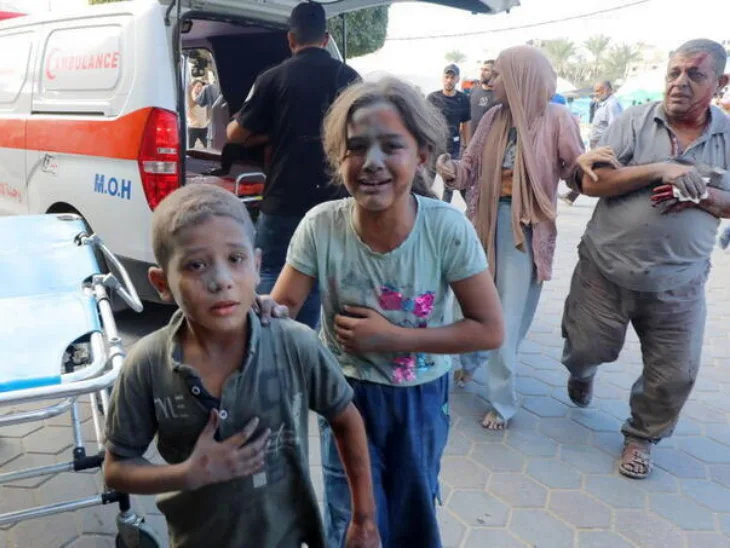 Gaza napad na izbjeglicki kamp u gazi djeca