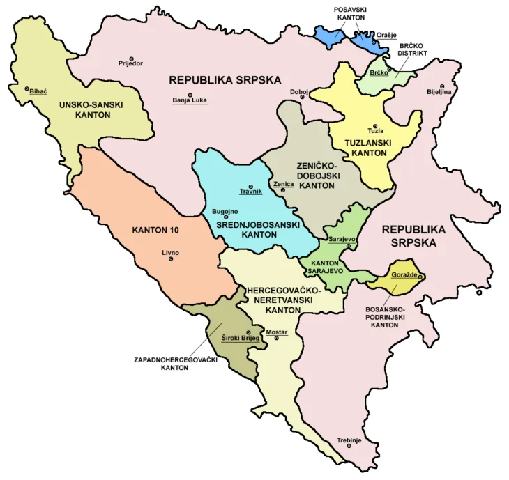 Nivo razvijenosti Federacije BiH wikipedia