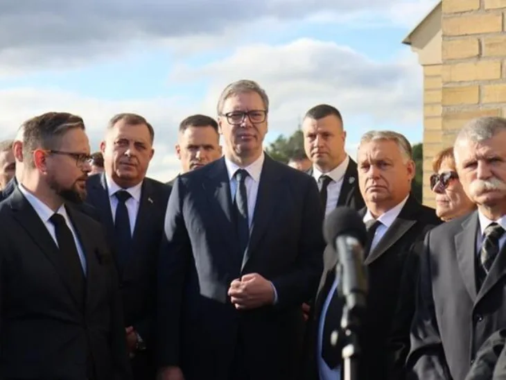 Dodik, Vučić i Orban