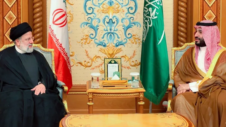 Ebrahim Raisi Mohamed bin Salman  AA