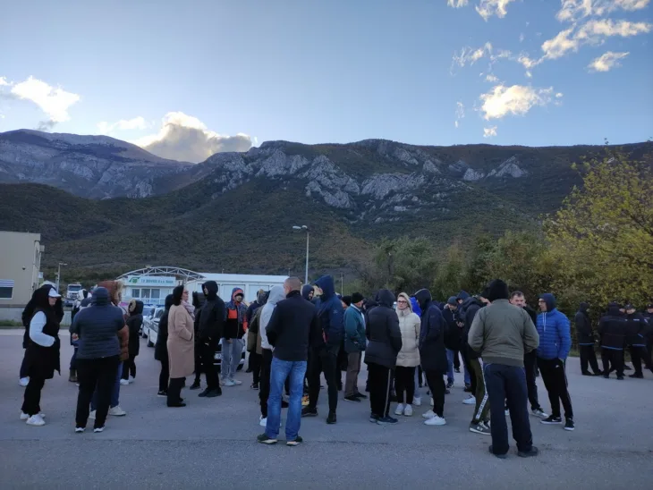 blokada deponije Uborak