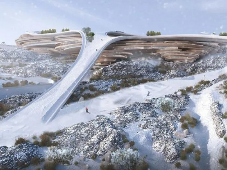 sadijska arabija ski centar