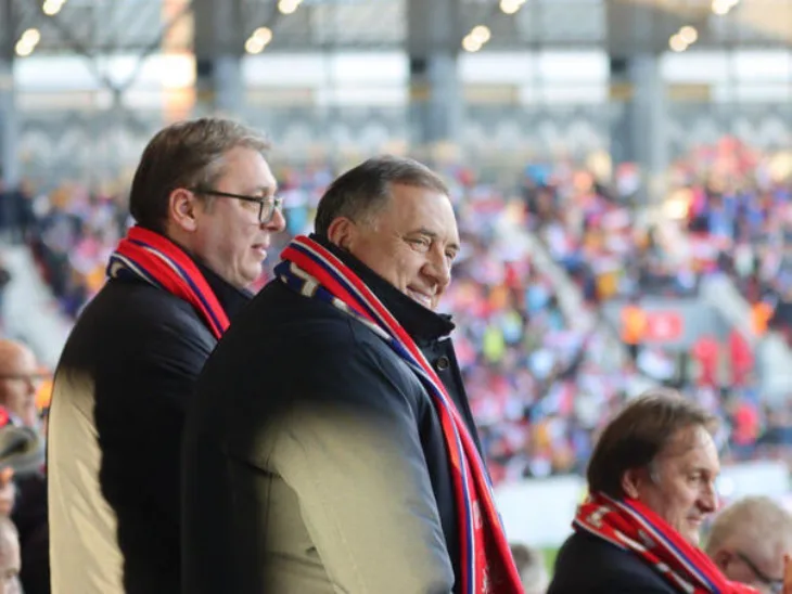 Aleksandar Vučić Milorad Dodik foto x