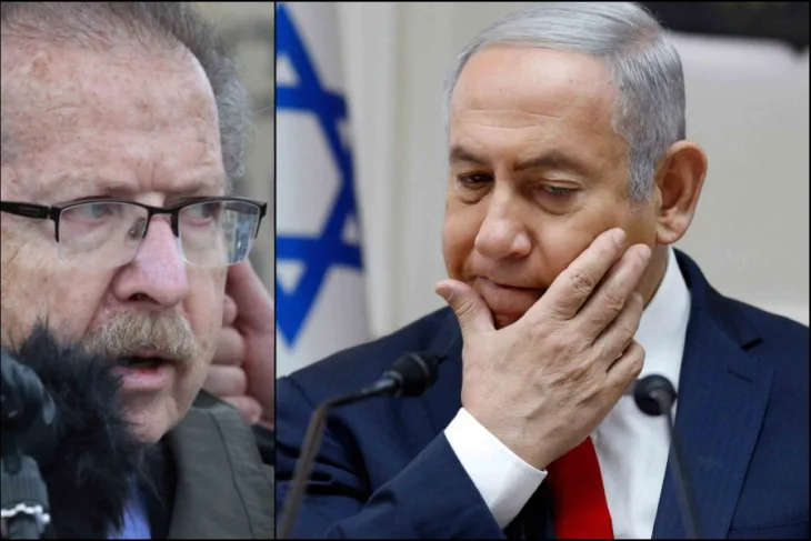 Menachem Z. Rosensaft i Benjamin Netanyahu