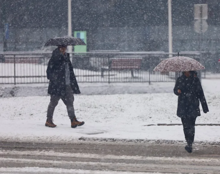 Sarajevo snijeg pjesaci