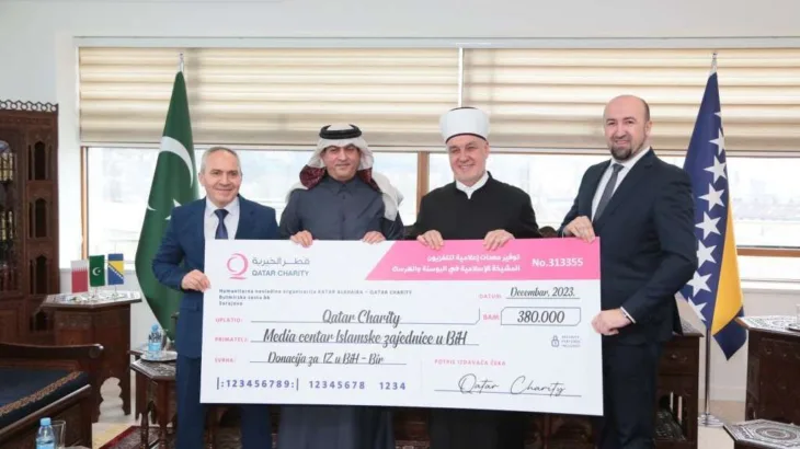 reis posjeta organizacije "Qatar Charity"