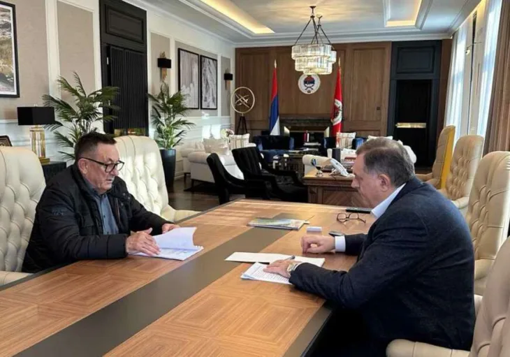 Milovan Bjelica i Milorad Dodik foto predsjednik RS 872x610